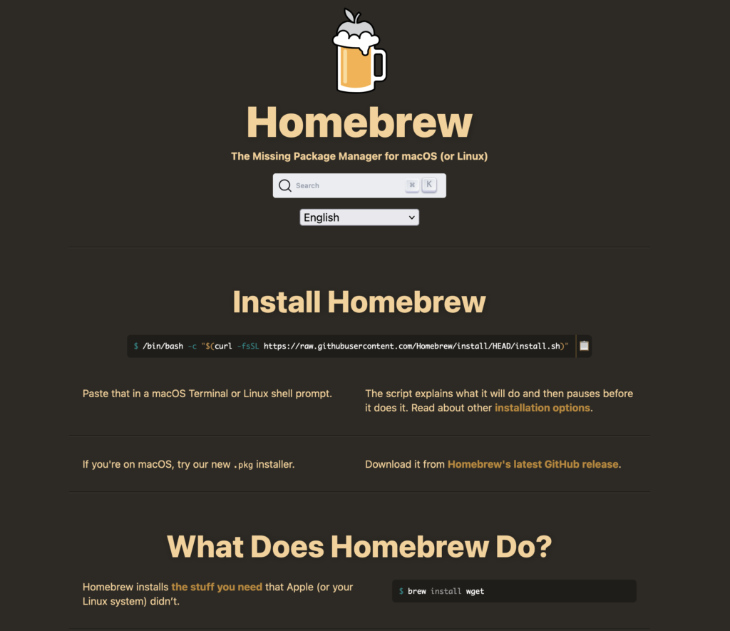 Homebrew